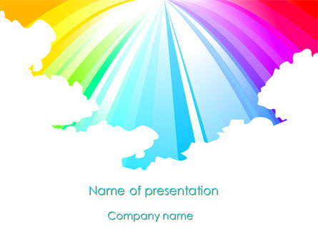 rainbow powerpoint backgrounds