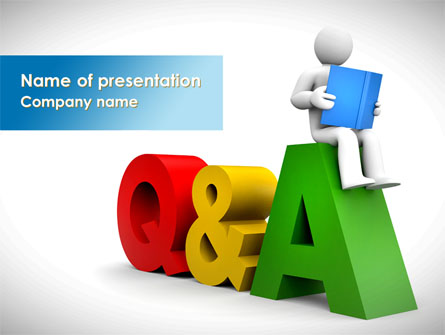 question powerpoint template