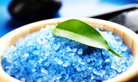 Blue Bath Salt Presentation Template