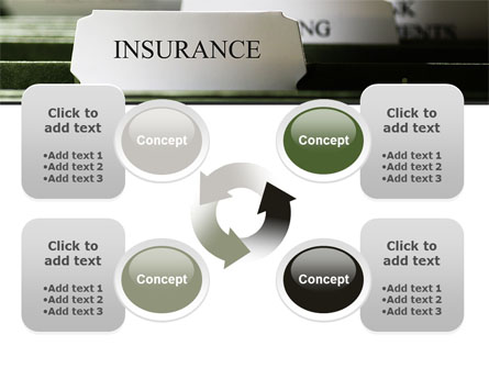 Insurance Tab Presentation Template For PowerPoint And Keynote | PPT Star