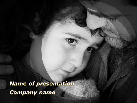 Father and Daughter Presentation Template, Master Slide