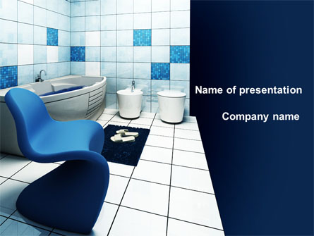 Bathroom Interior Presentation Template, Master Slide