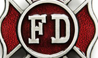 Fire Department Badge Presentation Template