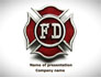Fire Department Badge slide 1