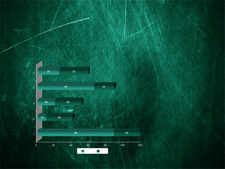 Painted Dark Green Presentation Template for PowerPoint and Keynote