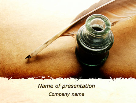 Poetry Presentation Template for PowerPoint and Keynote PPT Star