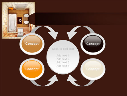 Plan Of Bathroom Presentation Template For PowerPoint And Keynote | PPT ...