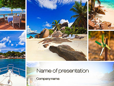 Summer Collage Presentation Template, Master Slide