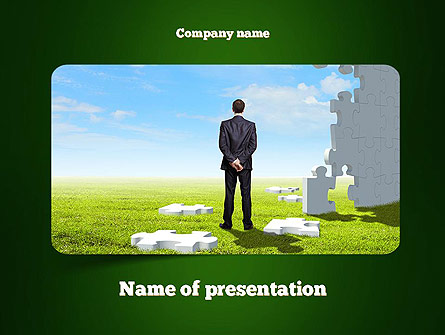 Project Manager Presentation Template, Master Slide