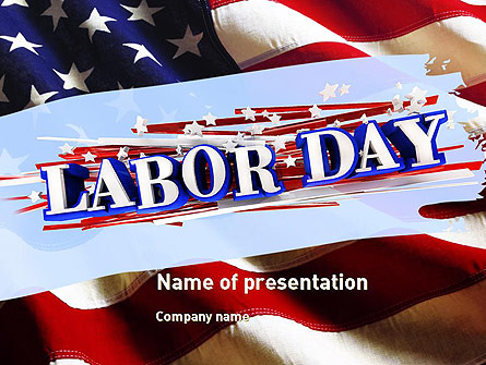 Happy Labor Day Presentation Template, Master Slide