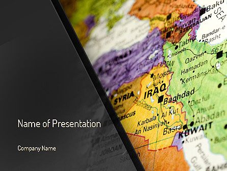 Middle East Presentation Template, Master Slide