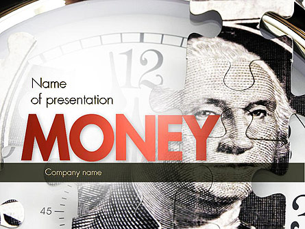 Time is Money Presentation Template, Master Slide