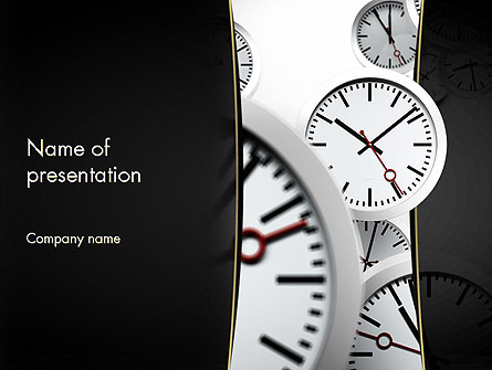 Time management PowerPoint template and Keynote Slide