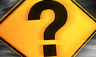 Question Mark Road Sign Presentation Template