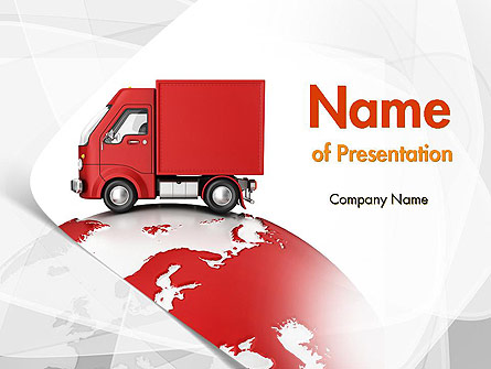 Worldwide Delivery Presentation Template, Master Slide