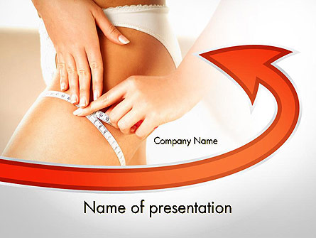 Cellulite Treatment Presentation Template, Master Slide