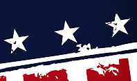 USA Flag Theme Presentation Template