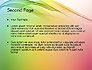 Pastel Colors Wave Background slide 2