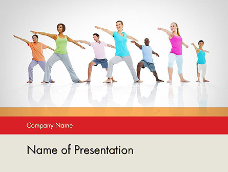 Morning Yoga Presentation Template, Master Slide