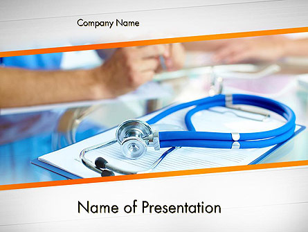 Healthcare Presentation Template, Master Slide