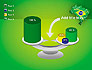 Brazil Flag Map with Football Field slide 10