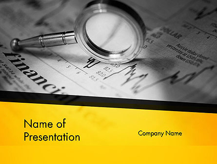 Investment Management Company Presentation Template, Master Slide