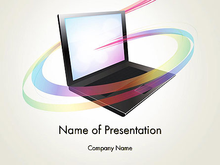 Online Learning Presentation Template, Master Slide