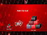 Red Letters on Black Background slide 13