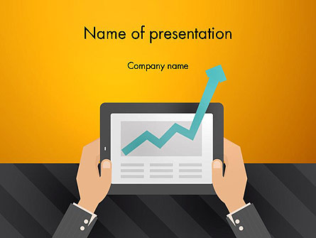 Business Growth Presentation Template, Master Slide