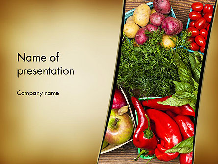 Healthy Diet Plan Presentation Template, Master Slide