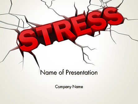 Heavy Stress Presentation Template, Master Slide