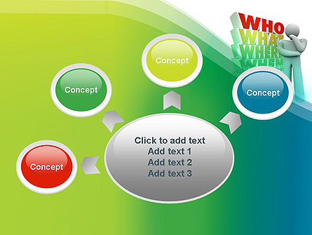 Who What Where When Why Presentation Template for PowerPoint and ... image.