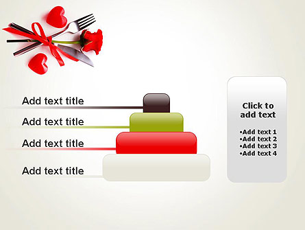 Romantic Dinner Invitation Presentation Template for PowerPoint and