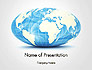 World Globe in Hammer-Aitoff Projection slide 1