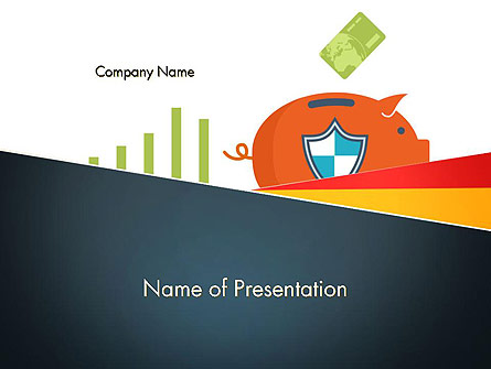 Money Safety Presentation Template, Master Slide