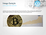 Man Pressing Bitcoin Icon slide 10