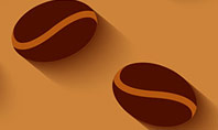 Coffee Beans Illustration Presentation Template