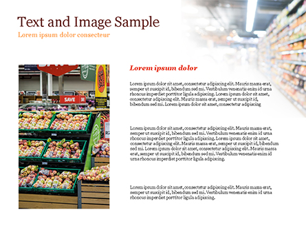 Supermarket Presentation Template For PowerPoint And Keynote | PPT Star