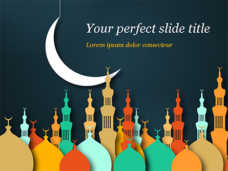 Eid al-Adha Theme Presentation Template, Master Slide