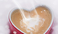 Heart Shaped Coffee Mug Presentation Template
