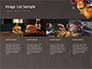 Top View of Hamburgers and Sauces slide 16