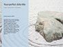 Folded Pyramid of Smooth Stones on the Seashore Presentation slide 9