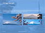 View of Mount Fuji with Chureito Pagoda Presentation slide 12
