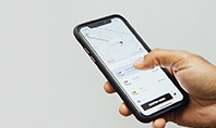 Taxi App on Mobile Phone Presentation Presentation Template