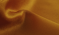 Orange Silk Fabric with Soft Folds Presentation Presentation Template