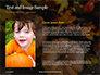 Still Life Harvest with Pumpkins and Leaves Presentation slide 15