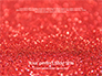 Glowing Red Glitter Texture Background Presentation slide 1