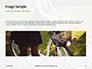 Barefoot Woman Riding Bicycle Presentation slide 10