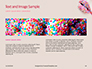 Lips of Beautiful Woman Covered with Sprinkles Presentation slide 14
