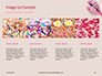 Lips of Beautiful Woman Covered with Sprinkles Presentation slide 16